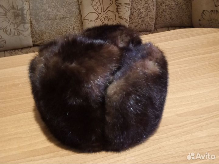 Шапка норковая 57 размер
