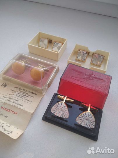 Запонки СССР 1950-60е