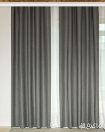 Портьеры блэкаут Массимо шторы готовые и на заказ