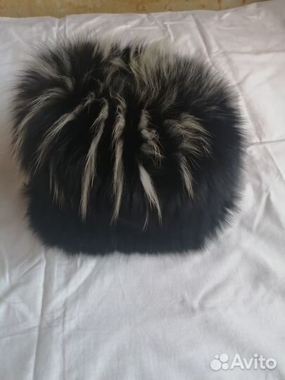 Шапка женская песец