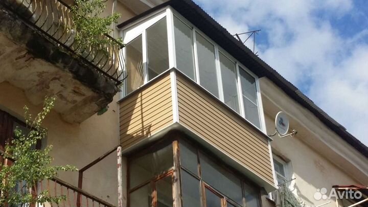 Остекление балконов и лоджий