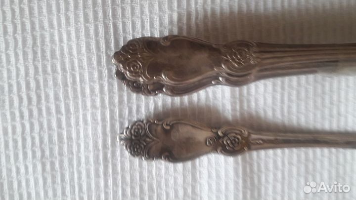 Вилки мельхиоровые СССР - роза со знаком качества