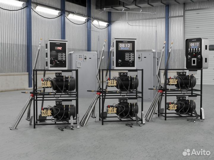 Автомойка самообслуживания PRO 378