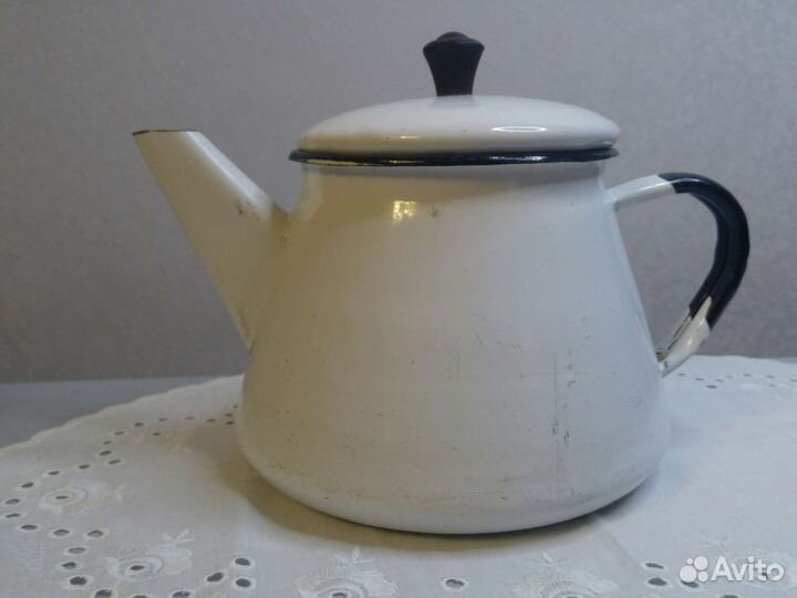 Кофейник эмалированный СССР