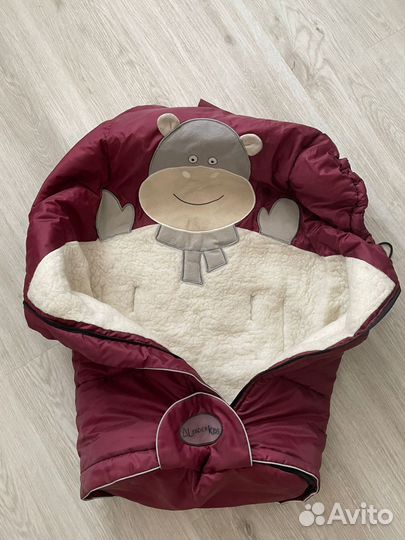 Конверт зимний на овчине