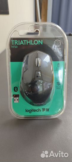 Беспроводная компактная мышь Logitech M720 (Triath