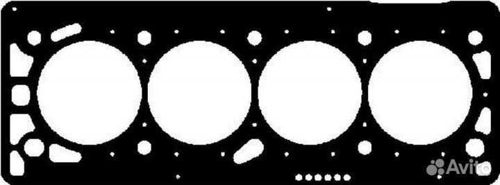 Прокладка ГБЦ\ Opel Astra/Vectra/Corsa/Zafira 1.8 dohc 98