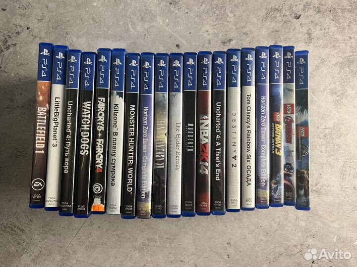 Диски PS 4