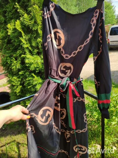 Платье в пол Gucci