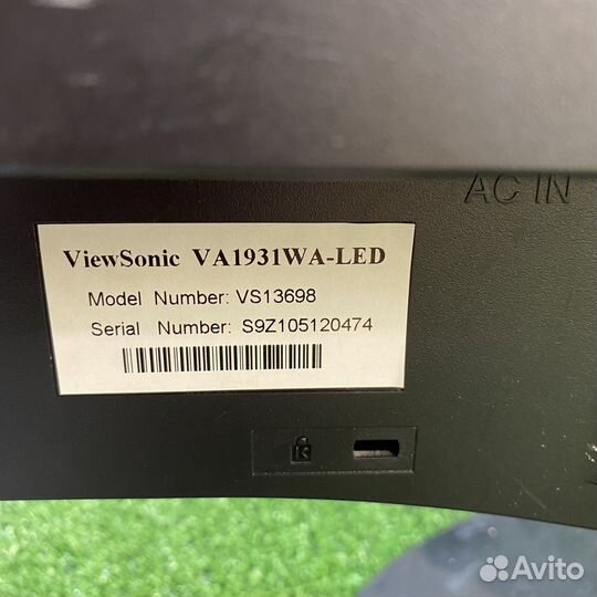 Монитор ViewSonic va1931wa