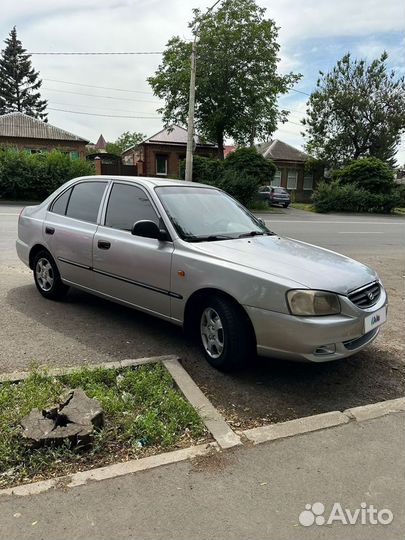 Hyundai Accent 1.5 МТ, 2006, 189 000 км