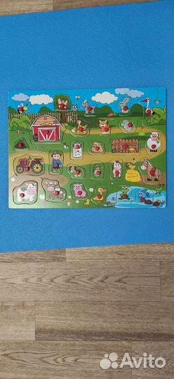 Развивающие деревянные игрушки