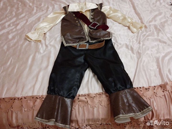 Новогодний костюм для мальчика/пират Джек Воробей