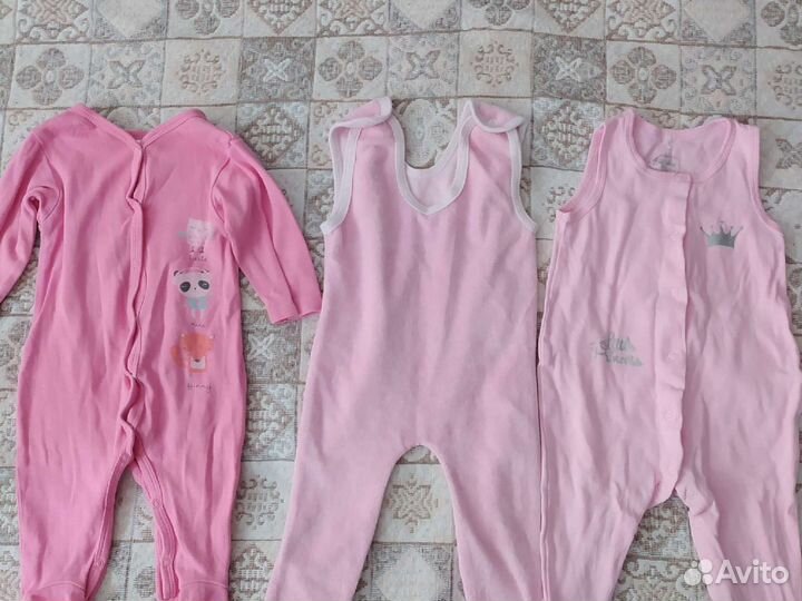 Пакет вещей для девочки с 4мес до 1 года