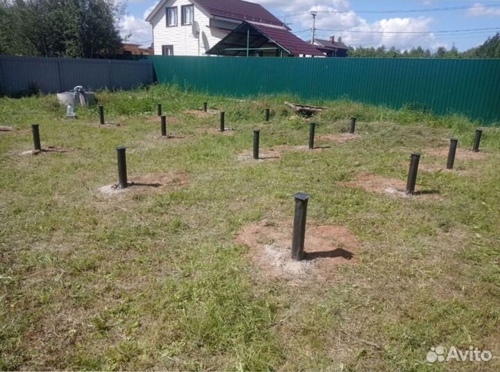 Винтовые сваи под ключ + монтаж