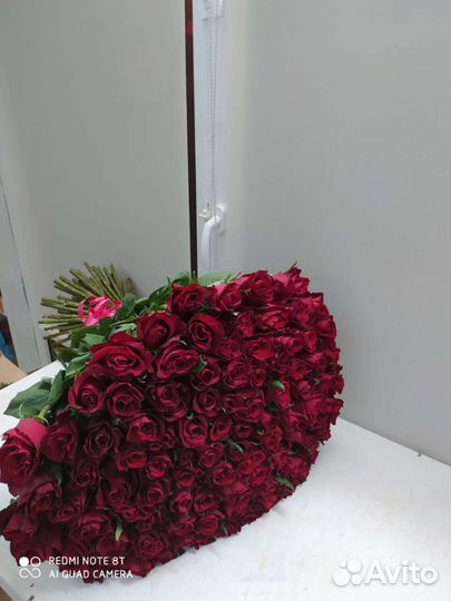 101роза 70см Из Става в Невинку