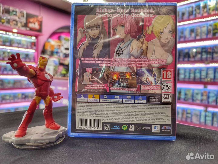 Диск PS4 Catherine: Full Body (Новый)