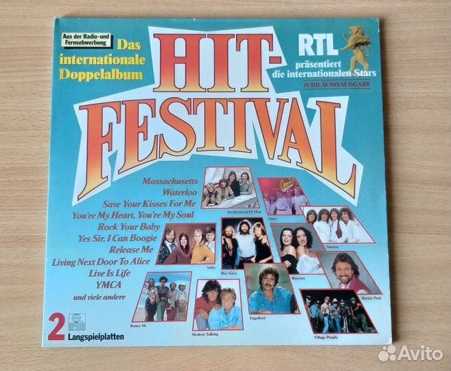 2LP Modern Talking, Boney M, Uriah Heep, Smokie