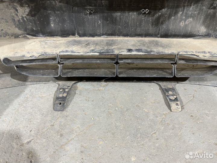 Бампер на hyundai accent