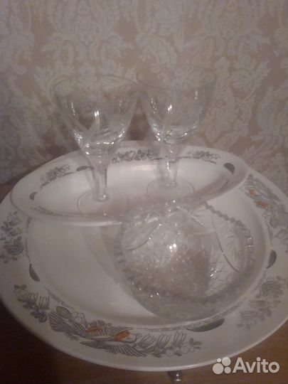 Блюда тарелки вазы