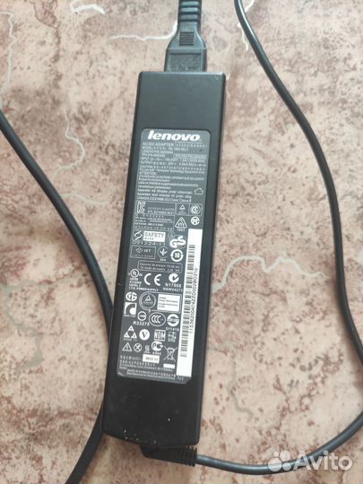 Зарядное устройство для ноутбука lenovo