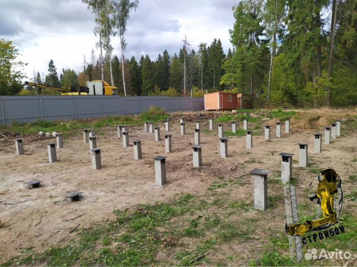 Сваи забивные железобетонные