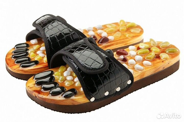 Массажные тапки Casada Step Stones