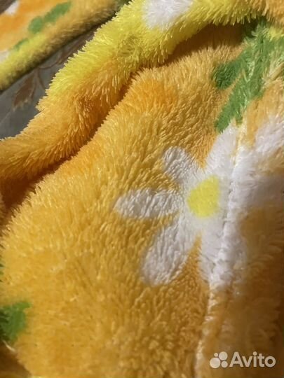 Халат банный махровый для девочки