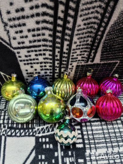 Елочные игрушки СССР