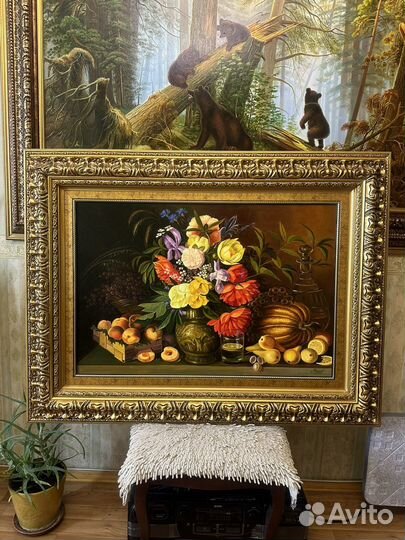 Картина маслом на холсте большая