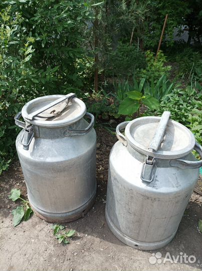 Фляги бидоны алюминиевые бу