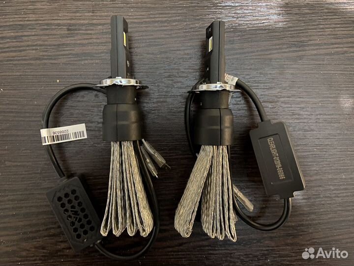 Лампы цоколь H7 6000K цена за пару