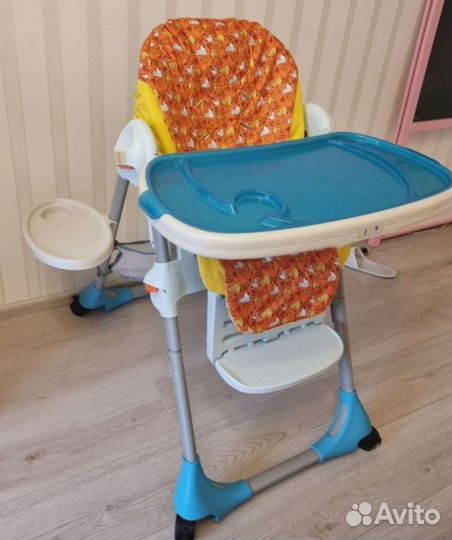 Стульчик для кормления chicco polly