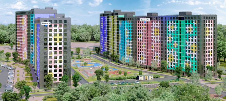 Квартира-студия, 21,3 м², 6/18 эт.