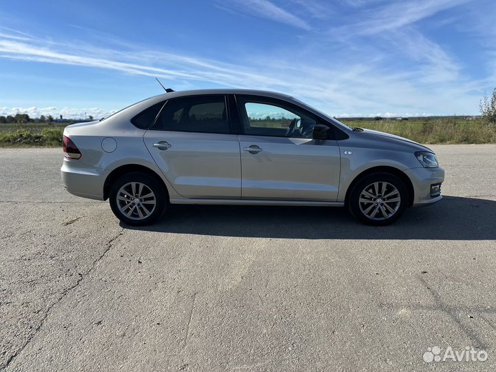 Volkswagen Polo 1.6 AT, 2019, 60 500 км