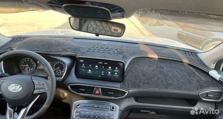 Премиум накидка на панель из Алькантары