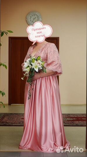 Вечернее платье в пол