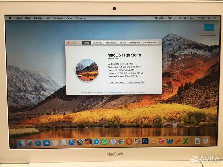 Apple MacBook a1342 2010