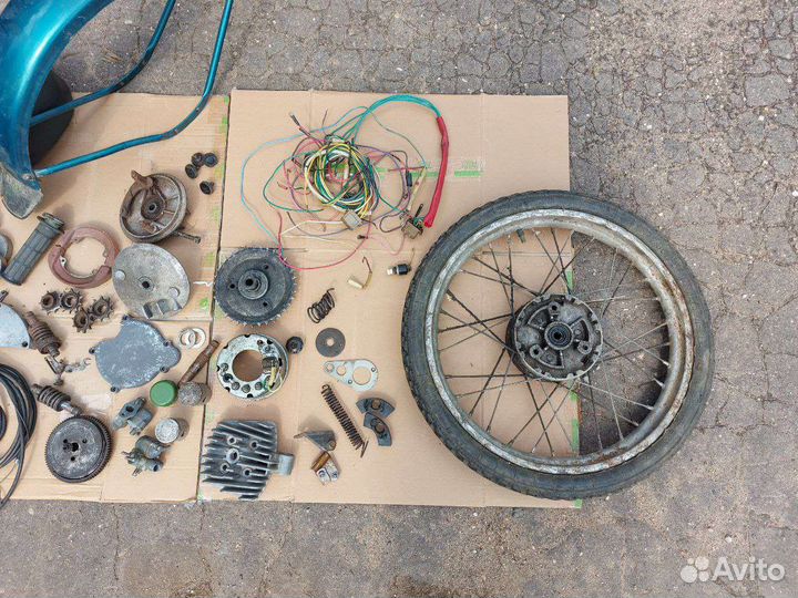 Запчасти мото СССР