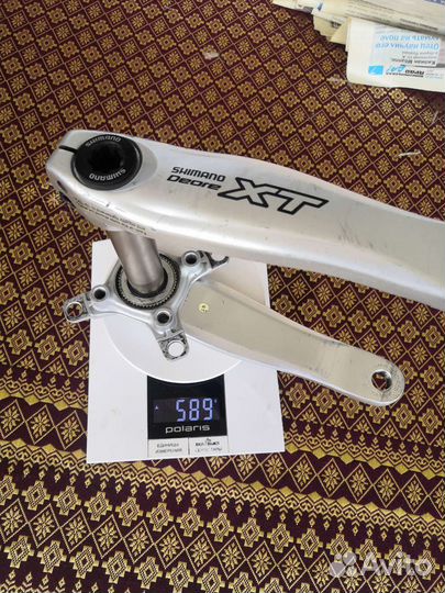 Шатуны shimano deore xt