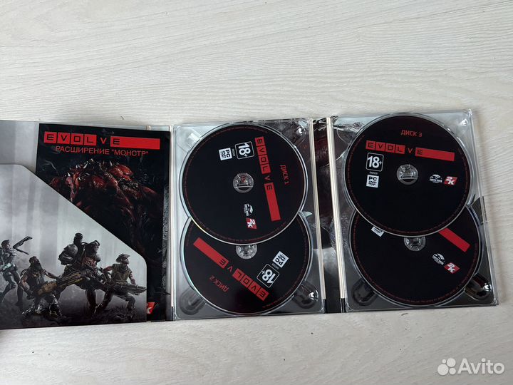 Игровые диски evolve