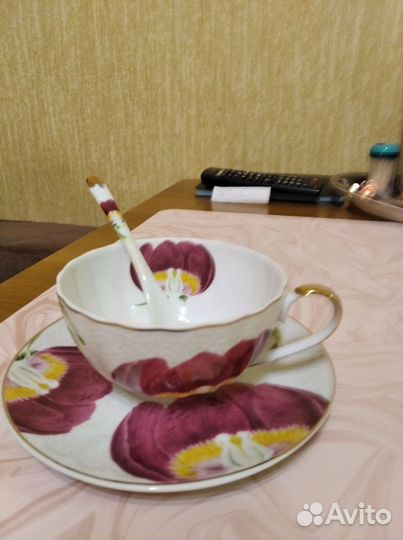 Чашка с блюдцем