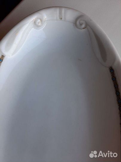 Блюдо, царских времен кузнецова Д.Ф.,19 век