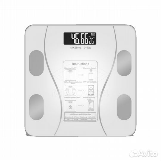 Умные весы напольные электронные