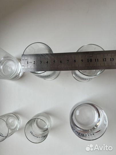 Бокалы рюмки стаканы бизнес класс Аэрофлот