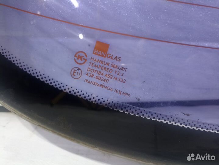 Стекло заднее Шевролет Ланос Lanos Chevrolet