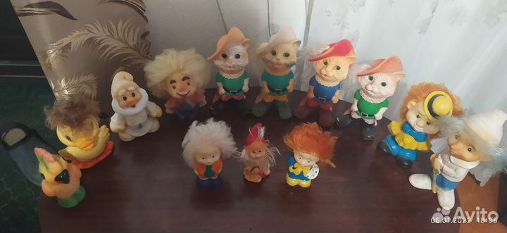 Резиновые игрушки СССР