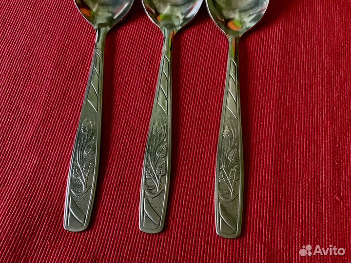 Ложки столовые нержавейка СССР 4шт