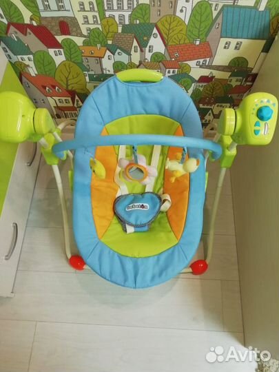 Электронные качели шезлонг