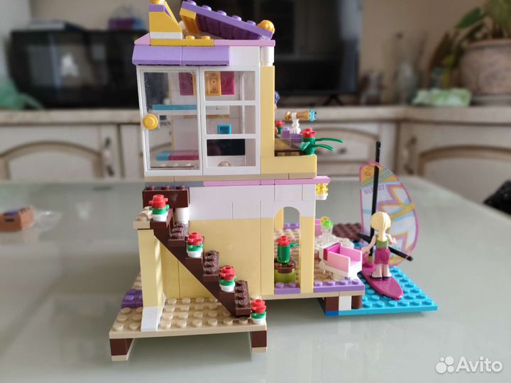 Lego Friends 41037 Пляжный домик Стефани оригинал